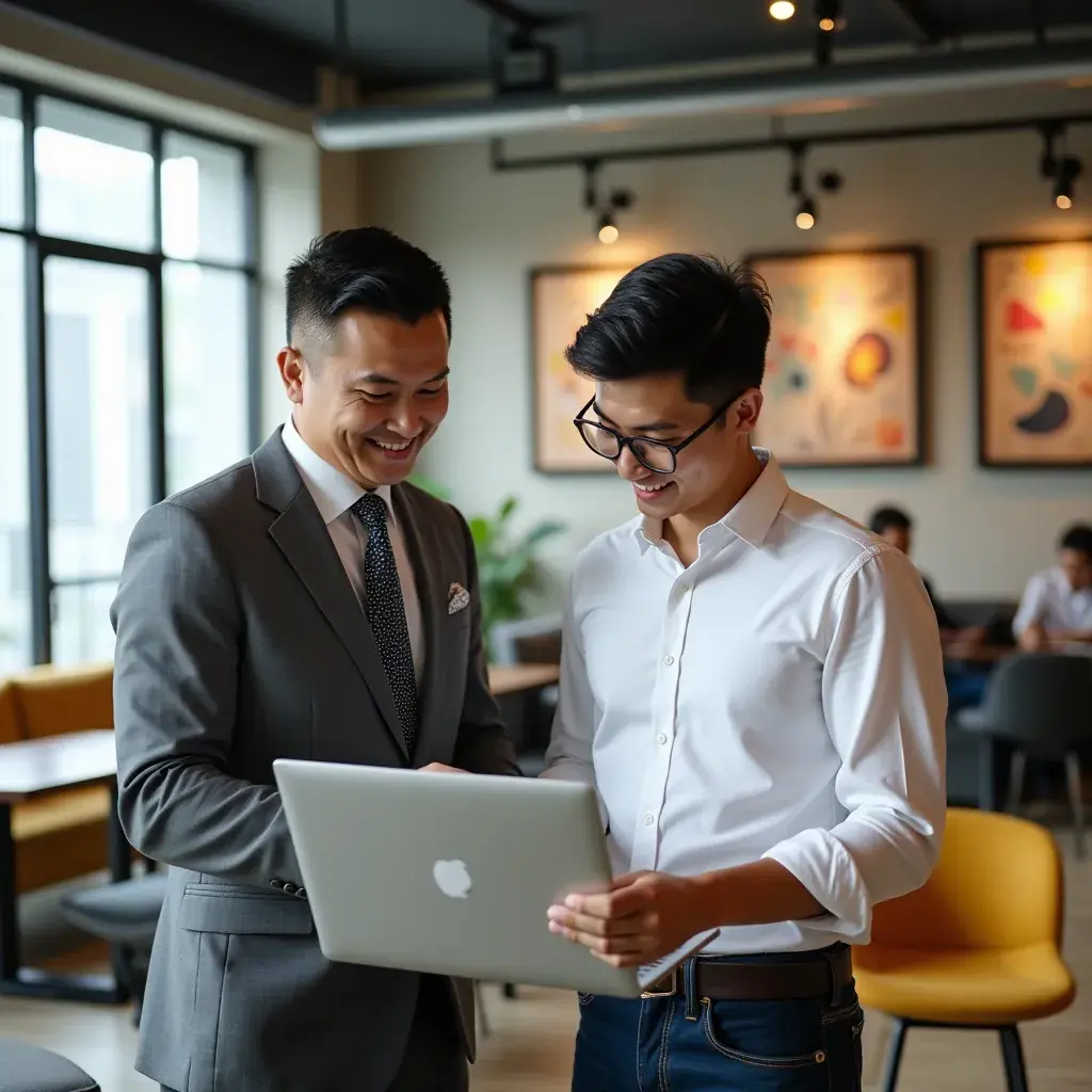 Modern industrial facility